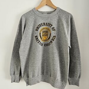 80s University of British Columbia Sweater Mens Large Vintage